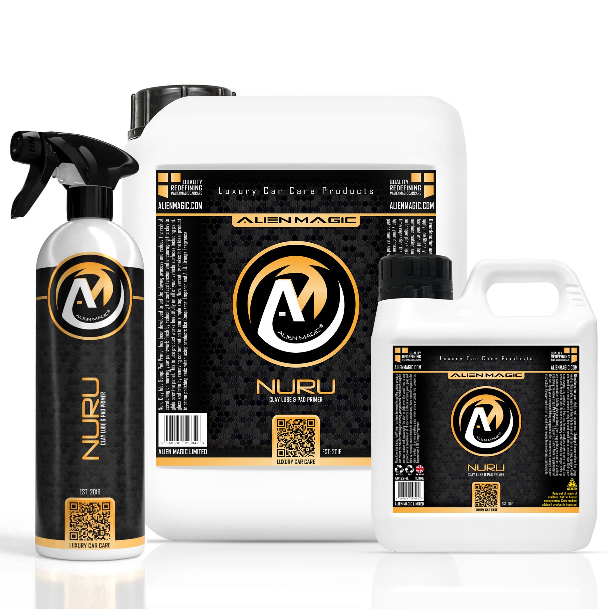 Nuru | Clay Lube & Pad Primer