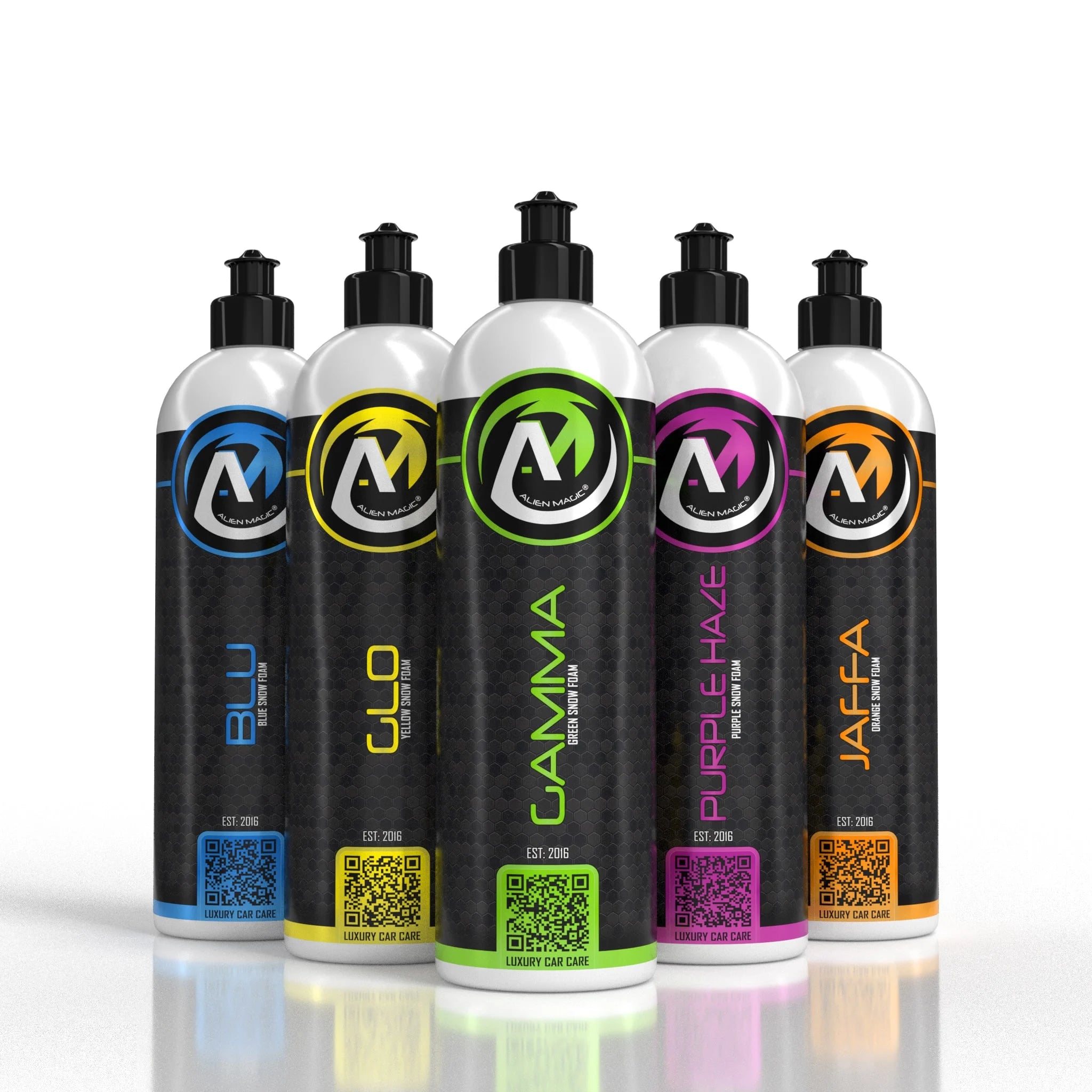 AM Coloured Snow Foam KIT 5 x 500ml