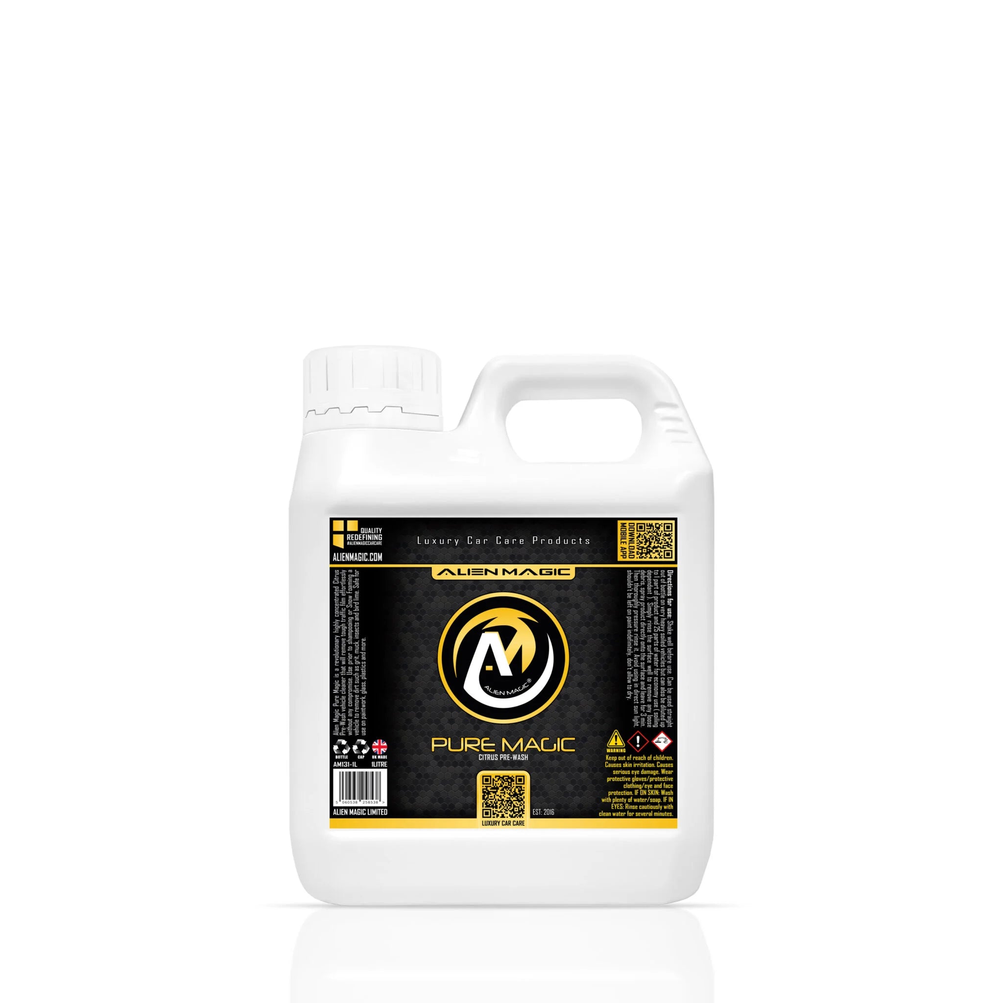 Pure Magic | Citrus Pre-Wash Highly concentrated Pre-Wash vehicle cleaner