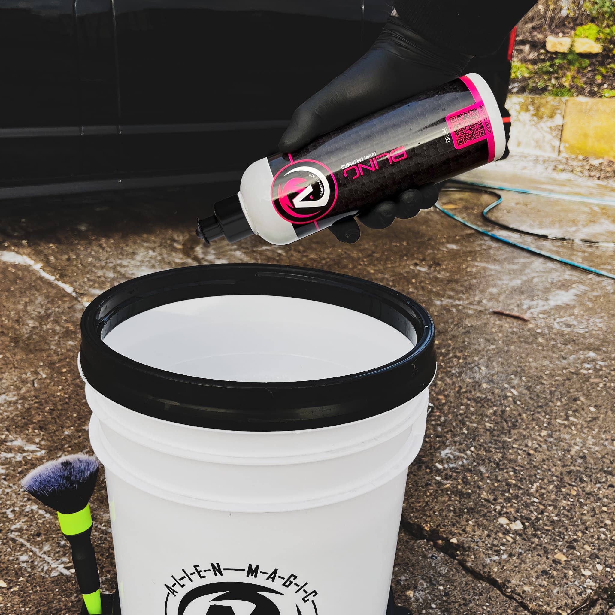 Alien Magic Car Detailing Bucket System